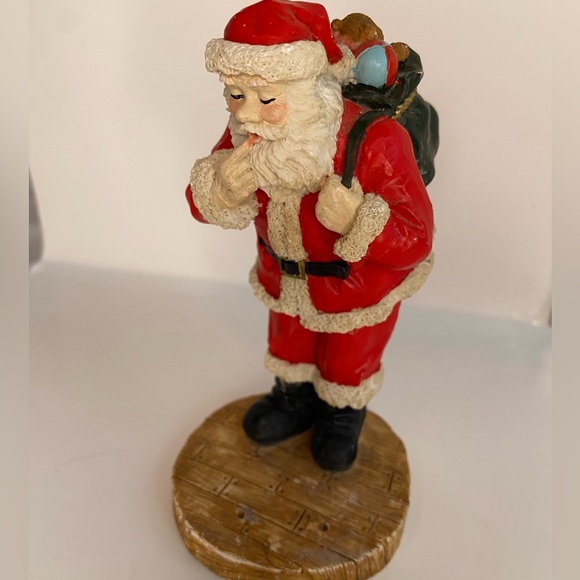 Other - Santa carrying toy bag Christmas figurine